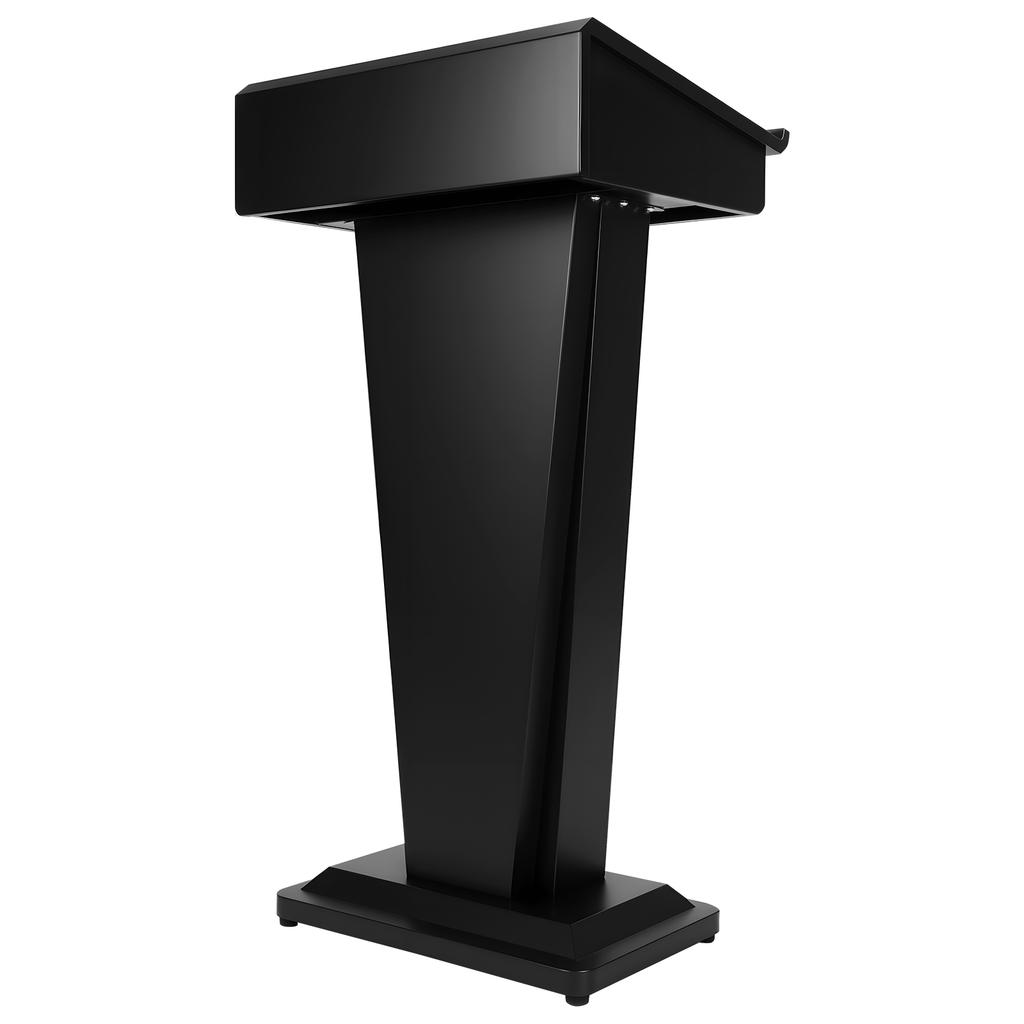 Profession Podium Stand Multi-Purpose Metal Podium Speaking Desk Wear Resist for Church  Office Home