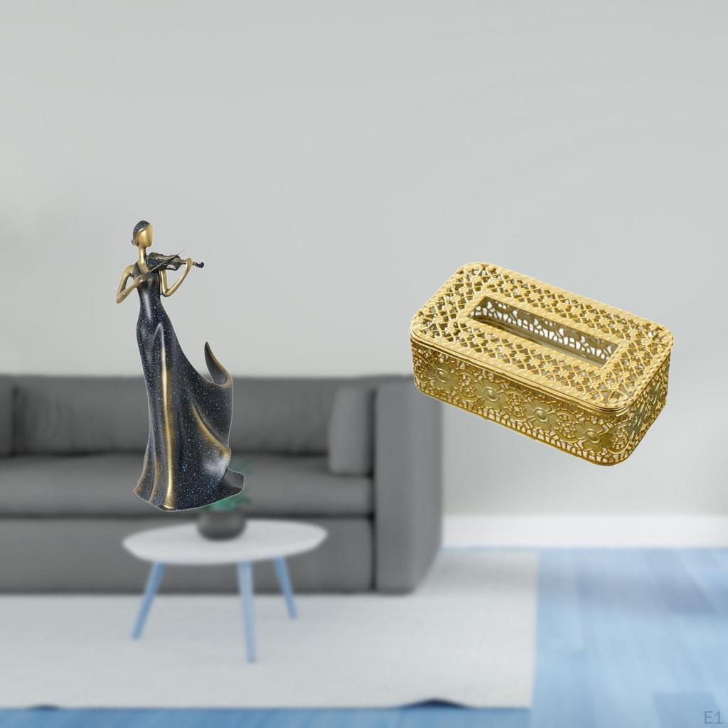 Elegant Women Shaped Rack And Tissue Box Holder for Home Bar Living Room Kitchen Bathroom Festival