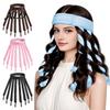 Haarroller mit acht Krallen, Hitzefreier Lockenstab, Haarband, Lockenwickler für langes, dickes Haar, Schlaf-Lockenkrallen, DIY-Stylingwerkzeug für Frauen