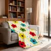 Cartoon Cute M-Miffy Kawaii Blanket Soft Throw Blanket for Home Bedroom Bed Sofa Picnic Travel Office Rest Cover Blanket Gift