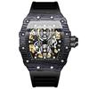 Bingbang Watch Automatic Hollow Mechanical Watch Miller Fashion Men'S Sports Watch.