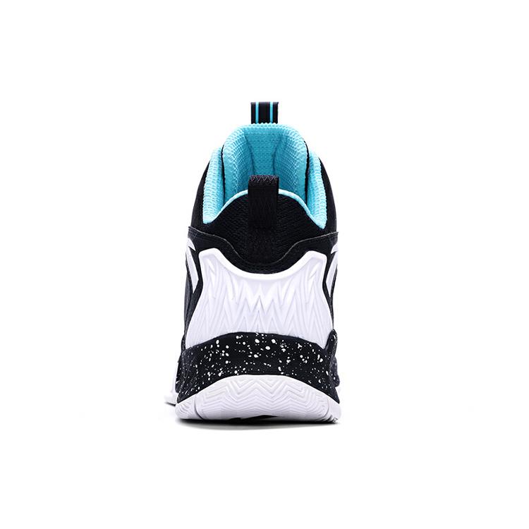 New Anta KT2 Cushioning, Slip Resistant, Abrasion Resistant Coverage High Top Basketball Shoes Men's Black Blue White 11711112-7