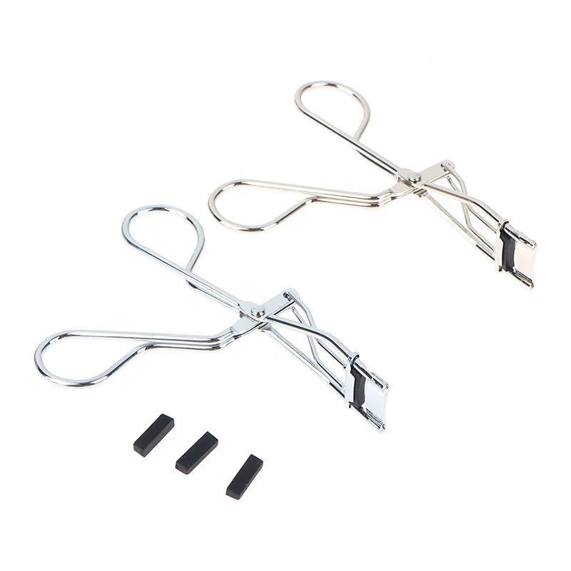 Professioneller Wimpernzange aus Edelstahl, Mini-Teilwimpern-Curling-Clip, Wimpern-Kosmetik-Make-up-Tools Zubehör