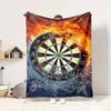 Dart Fire Flanelldecke Wohndecke Weich Warm Sofa Bett Camping Auto Heimdeko Einzigartiges Weihnachtsgeschenk C93077