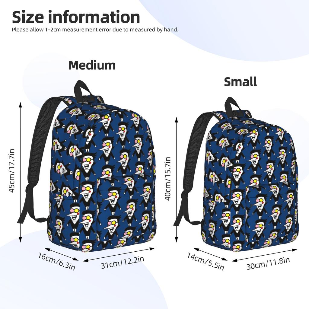 Spamton Deltarunes Backpack for Men Women Cool Student Hiking Travel Daypack Video Games College Shoulder Bag Gift