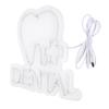 LED Neon Sign Brightness Adjustable Acrylic Panel LED Sign Decor for Theme Party USB Plug in