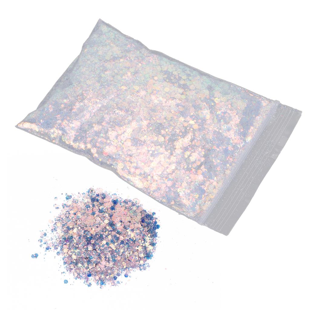 Nail Glitter Sequins Powder Mixed Flakes Sparkling Shining Nail Art Decoration 50gYJ04