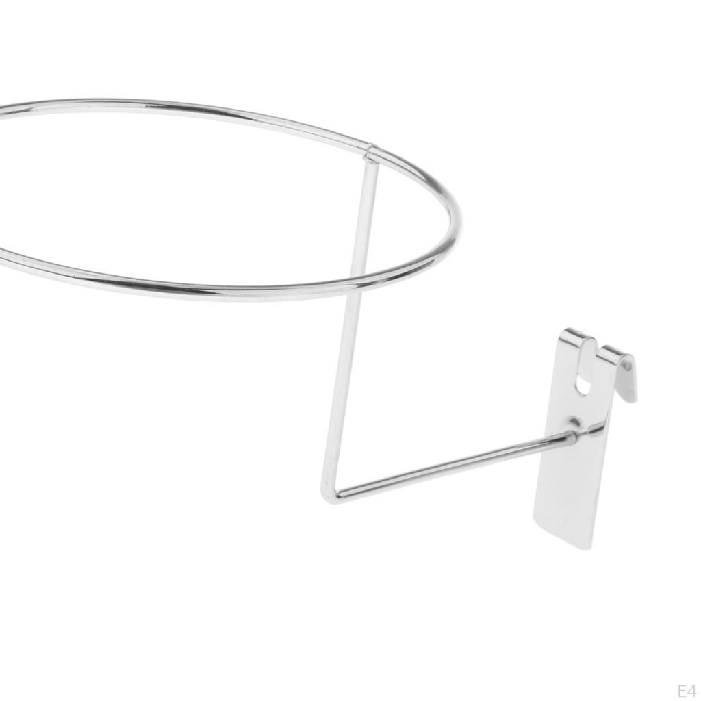 5er-Pack Wandmontierte Motorradzubehör, Helmhalter Metallständer Regale, Multifunktionale Anzeige