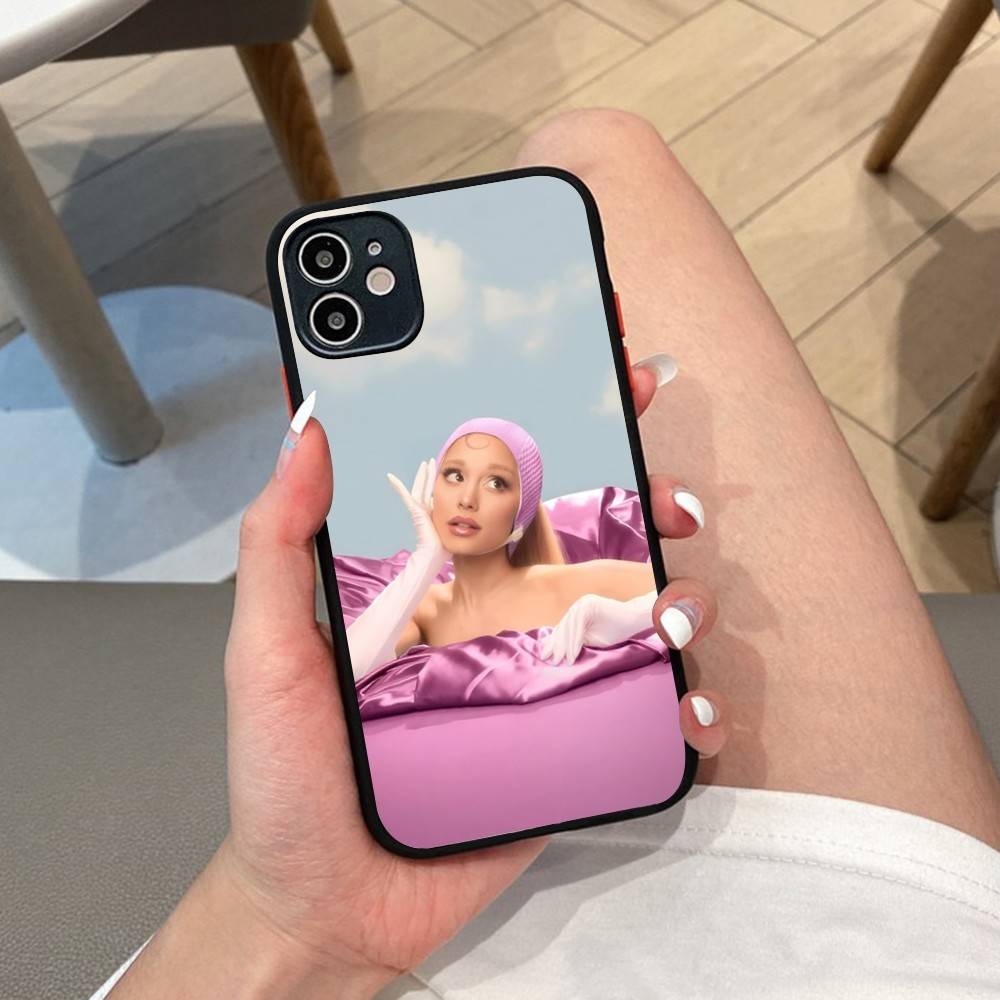 A- Ariana G-Grande Phone Case For IPhone 14 11 12 13 Mini Pro Max 8 7 Plus X XR XS MAX Translucent Matte Cover