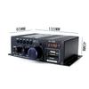 Home Mini Amplifier DC12V Audio Power Amplifier Stereo Subwoofer Bluetooth Player For Home Speakers and Car Media Systems