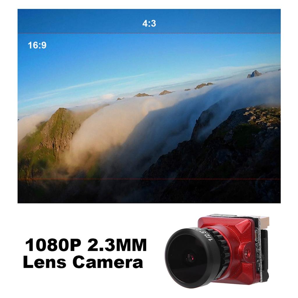 FPV Camera High Definition 1080P 2.3MM Lens OSD for FPV Quadcopter Drone