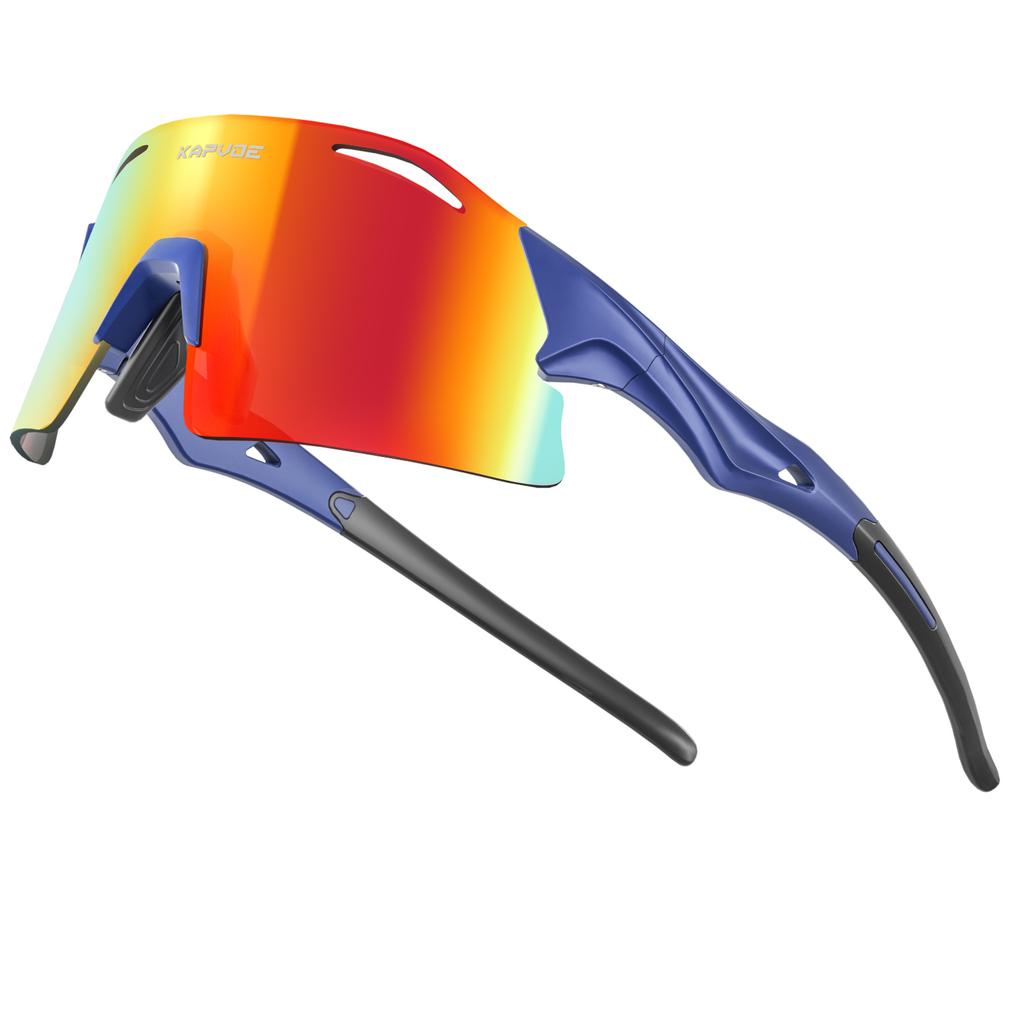 Kapvoe Fashion Sunglasses for Men Photochromic Cycling Glasses UV400 Eyewear Women Bike Driving Sports Marathon Triathlon
