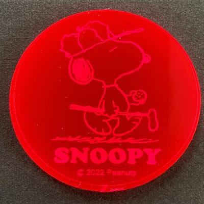 Uplark Νέον Μαρκαδόρος Snoopy X-665 Snoopy Γκολφ (350)