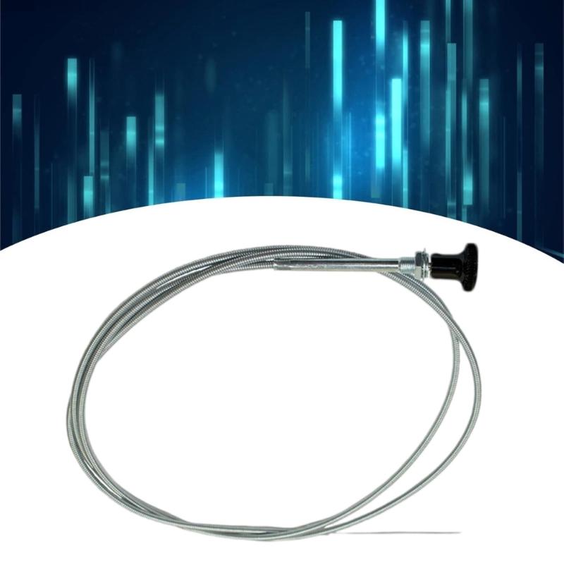 Automotive Long Lasting All Purpose Manual Throttle Choke Cable Rustresistant Pull Rods for Efficient Vehicle Upgrades
