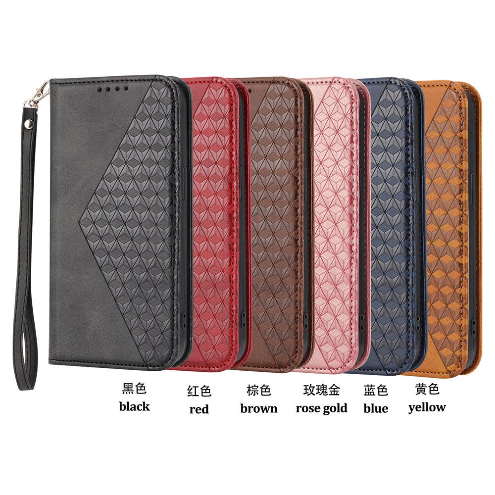Wallet Mobile Phone Leather Case Multifunctional Protective Case Customized LOGO Factory Processing Mobile Phone Case Leather Goods