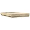 Vidaxl Bed Frame, Sonoma Oak, 160X200 Cm, Wood-Based Material