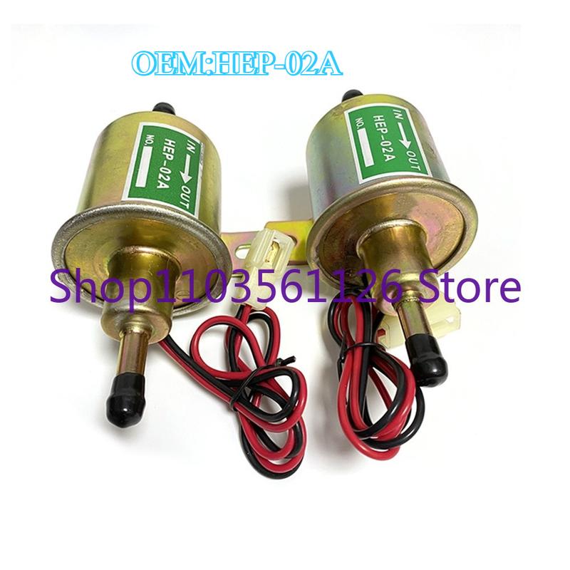 Low Pressure Gasoline Electric Fuel Pump HEP-02A 12V 24V For Car Motorcycle Diesel EP-500-0 Excavator