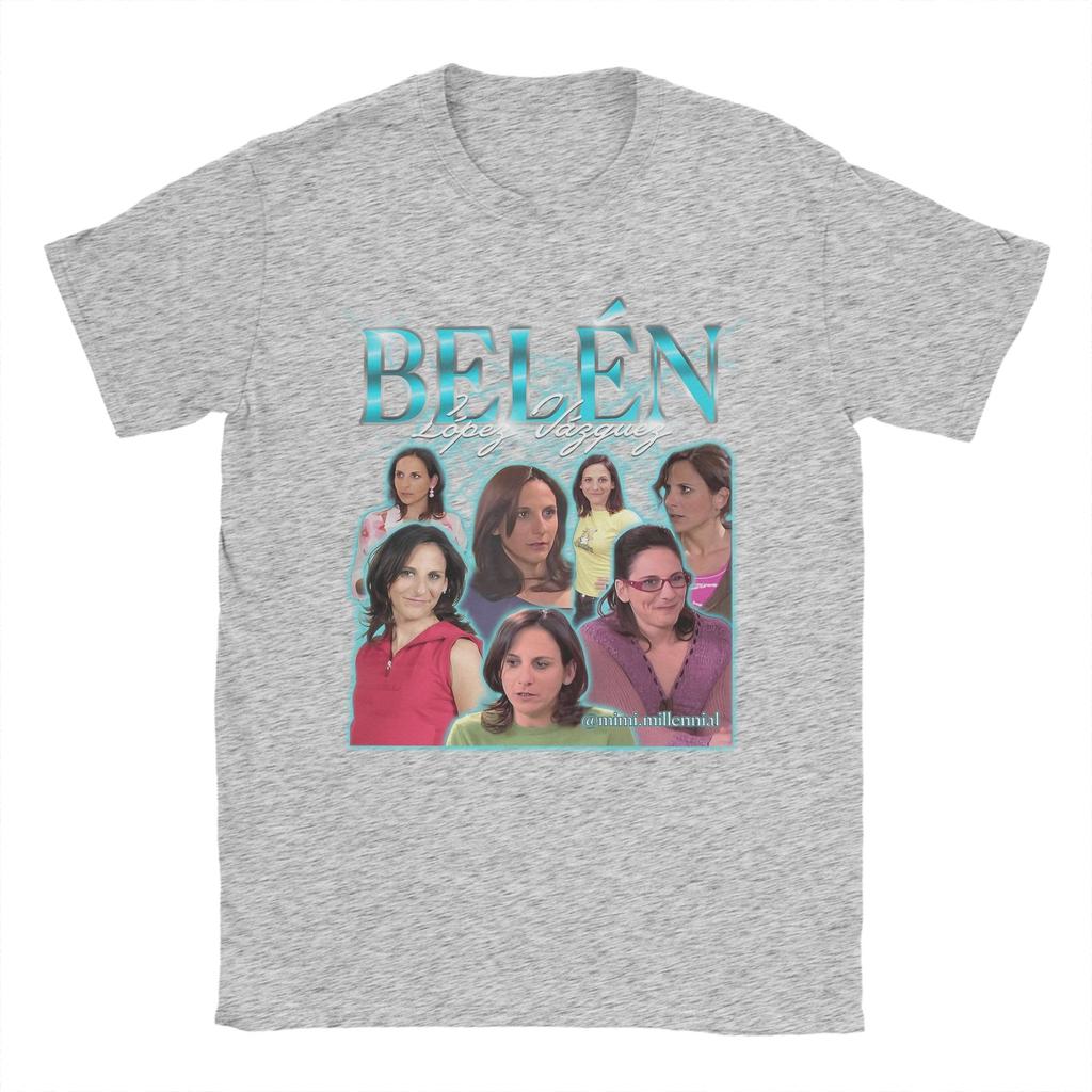 Unisex Belen Lopez Vazquez 90s T Shirts Cotton Clothing Funny Short Sleeve O Neck Tees Plus Size TShirt