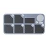 Magnetic Screw Holder Organizers With 7 Compartments For Phone Computer Repair And Small Parts Storage
