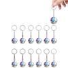 1Pc Ball Pendant Keyrings Party Favors Mini Spheres Keychains