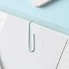 70 Pcs Pink/ Purple/ Green Small Paper Clips 50mm Length Portable Paper Clips  Document Binding