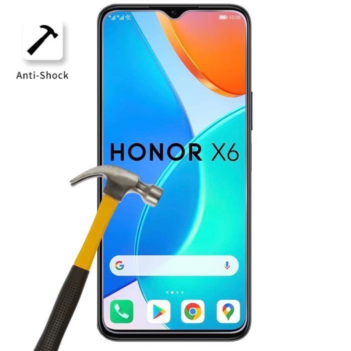 Screen Protector Film - Phonillico - Honor X6 - Pack of 2 - Tempered Glass - Scratch-Resistant