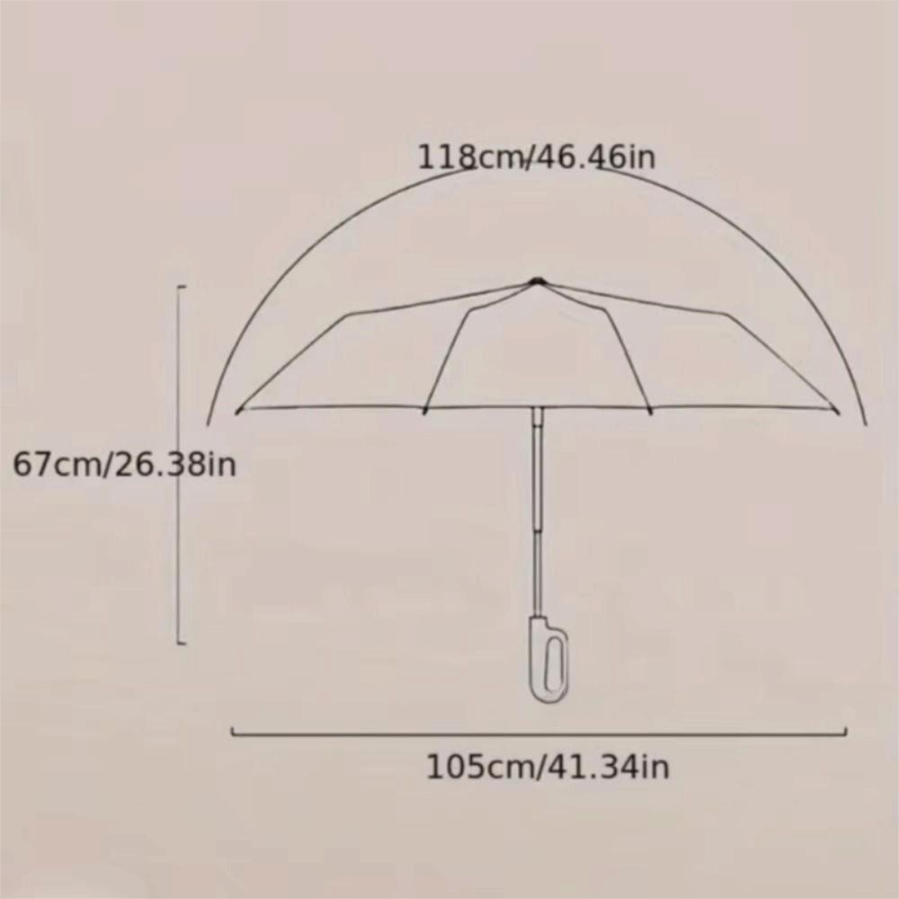 with Ring Buckle Reverse Folding Umbrella UV Protection Women's Parasol  Men's Business