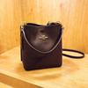 Premium Tasche Damen Herbst und Winter neu Pendler Retro Bucket Bag modische vielseitige Schulter Messenger Bag