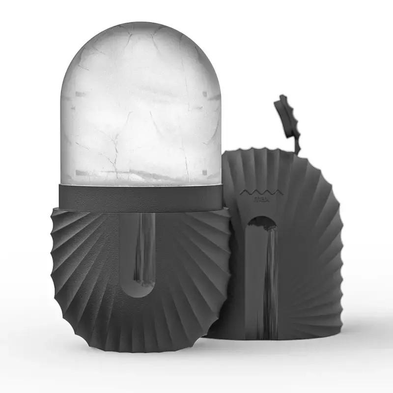 Colorful Ice Roller Facial Beauty Tool For Skincare With Unique Shell Pattern Design