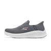 Mens Go Walk Fabric Comfortable Durable Breathable Low Top Casual Shoes Men Sneaker Gray 216372-CHAR