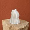 Huaqianguhh 3D Printed Frog Ghost Statue, Halloween Spooky Figurine, Cartoon Decorative Sculpture for Holiday Party
