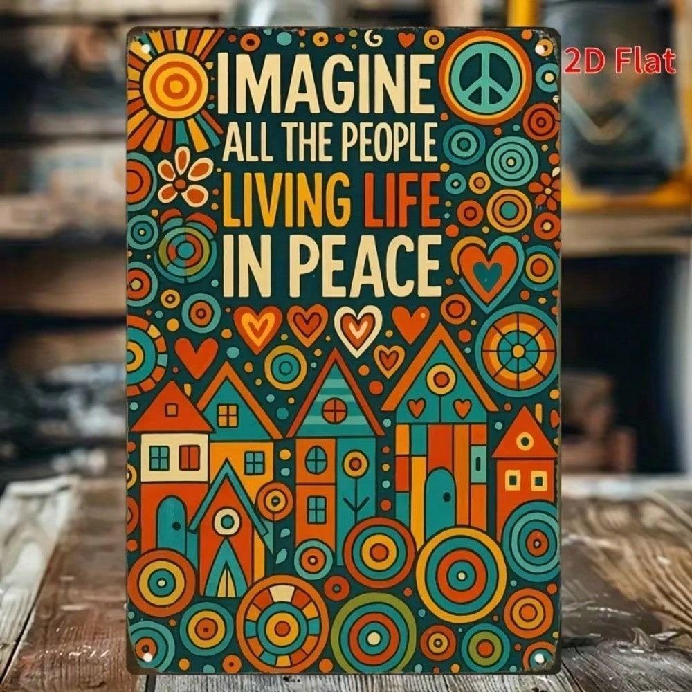 

Metal Wall Art Decor Tin Sign 20x30cm Vintage Home Gift