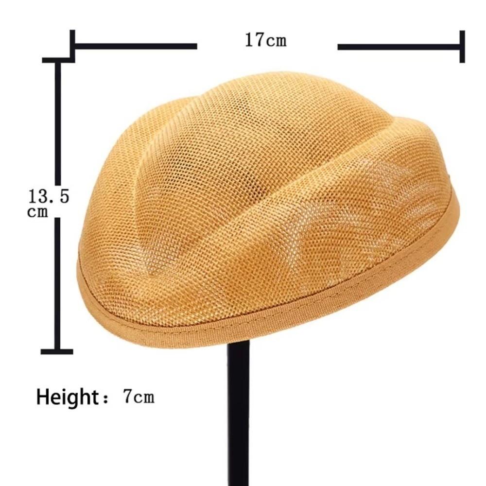Plain Base Flight Attendant Hat Opera Headpiece Millinery Base Hat Party Occasion