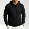 Herren Kapuzenpullover Langarm Lässiger Pullover Sweatshirt für den Alltag
