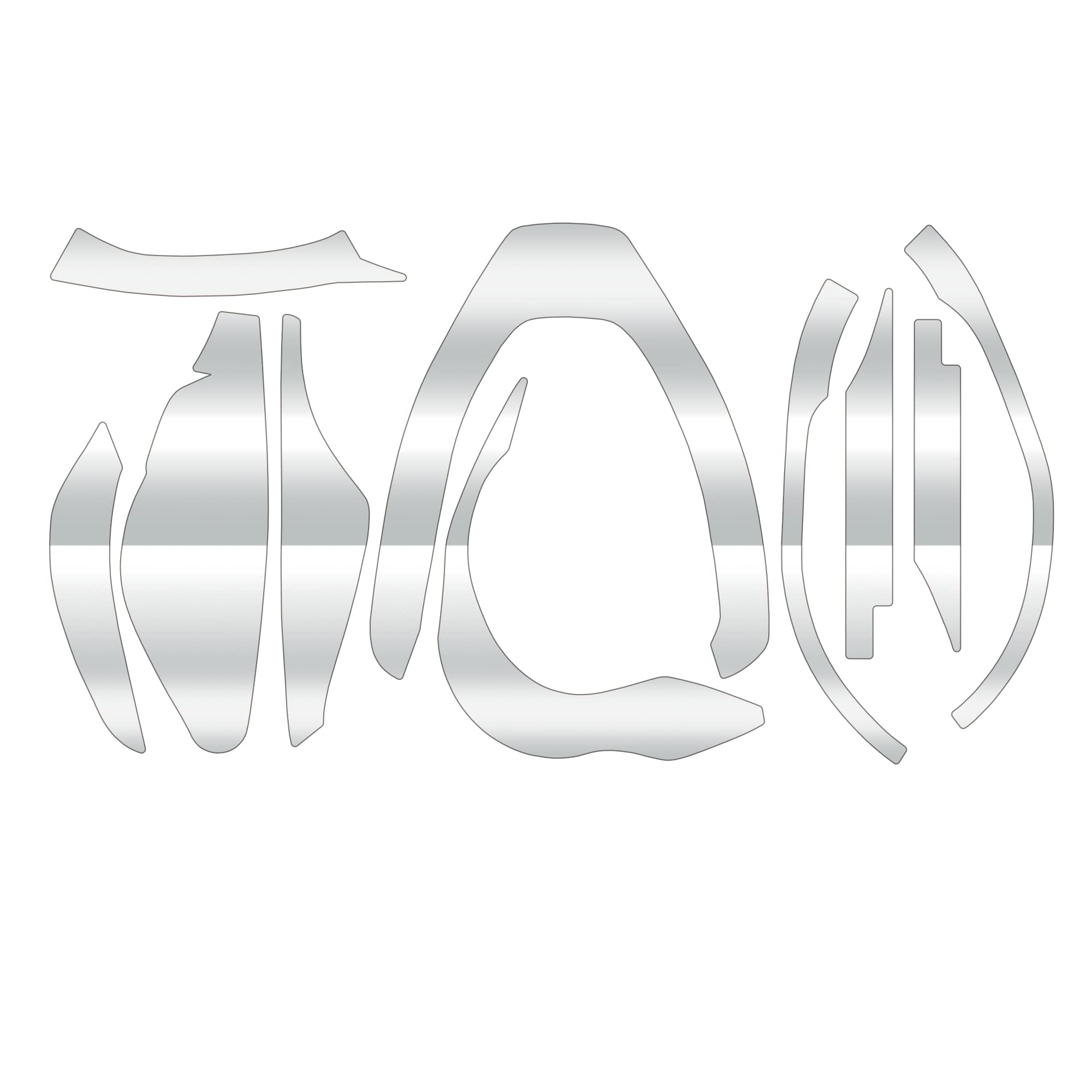 

CUSTOM YOROI Пользовательская наклейка для 13 Metanium и 16 Metanium MGL Baitcasting Защита от царапин SEAT.JP Катушки, (Прозрачный, Правосторонний)