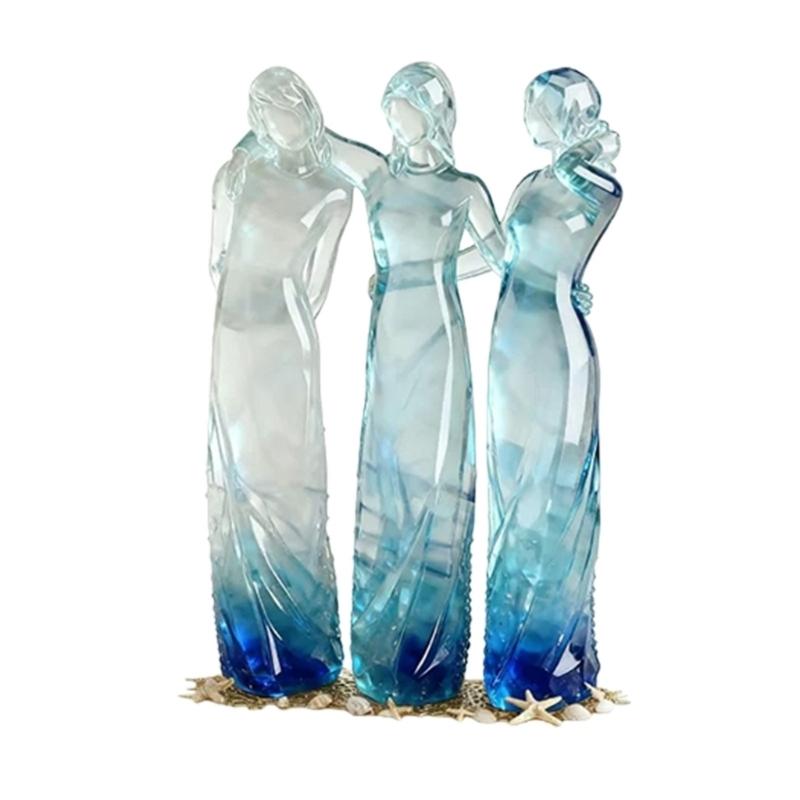 Sister Birthday Gift for Women Unique Sentimental Memory Present for Sister Best Friend Premium Resin Art Decors