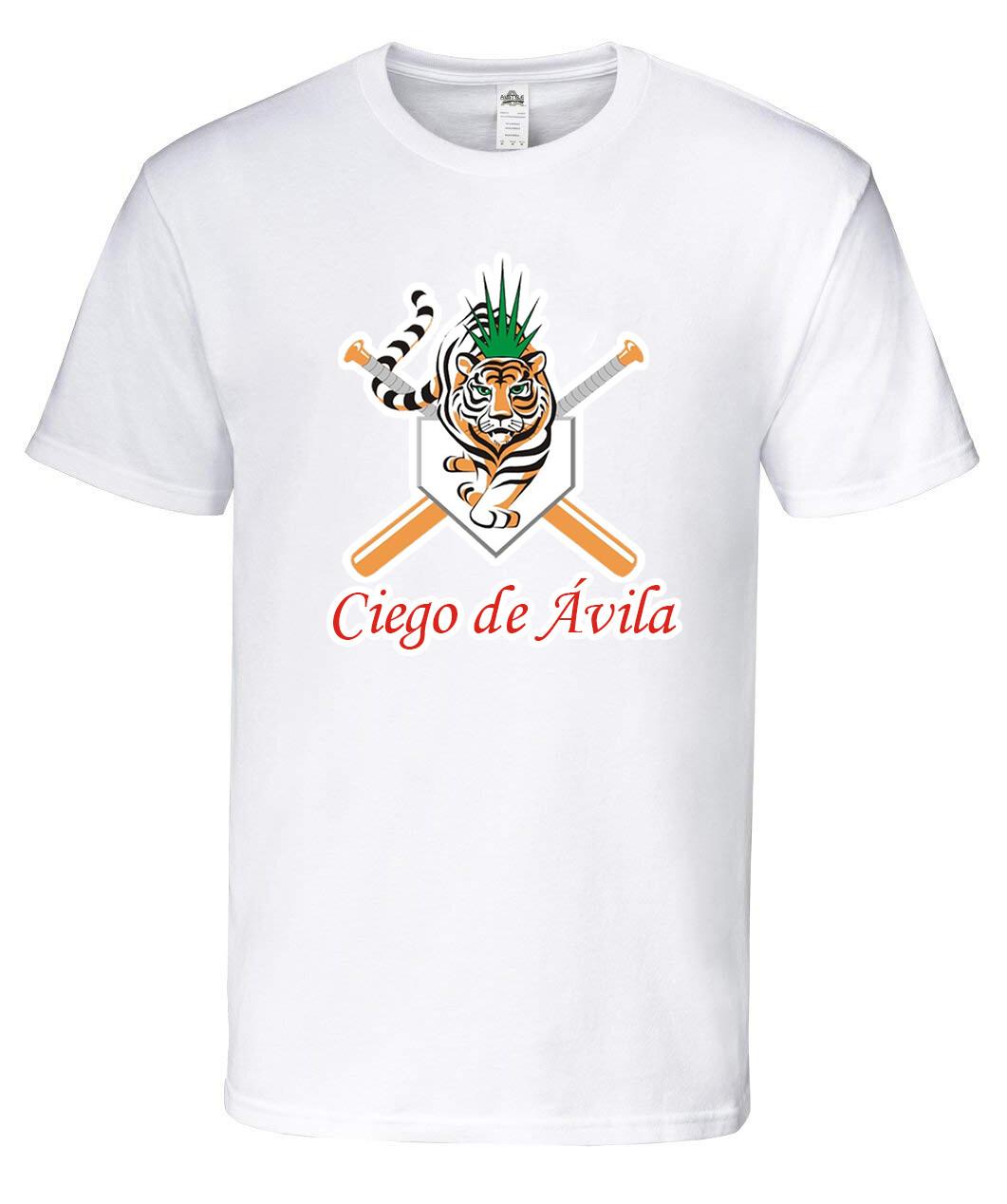 Camaguey Baseball Men s T-shirt Crew Neck 100% Cotton S разноцветный