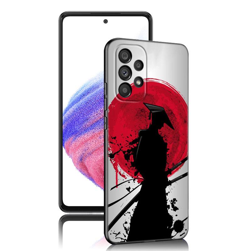 Japanese Samurai Art Phone Case For Samsung A04 A21 A30 A50 A52 S A13 A14 A22 A23 A32 A53 A73 5G A11 A12 A31 A33 A51 A70 A71 A72