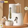 Random Styles Shipped, Hamster Feeding and Drinking Fountain, Golden Bear Water Kettle, Food Bowl, Two-In-One Special Daily Necessities