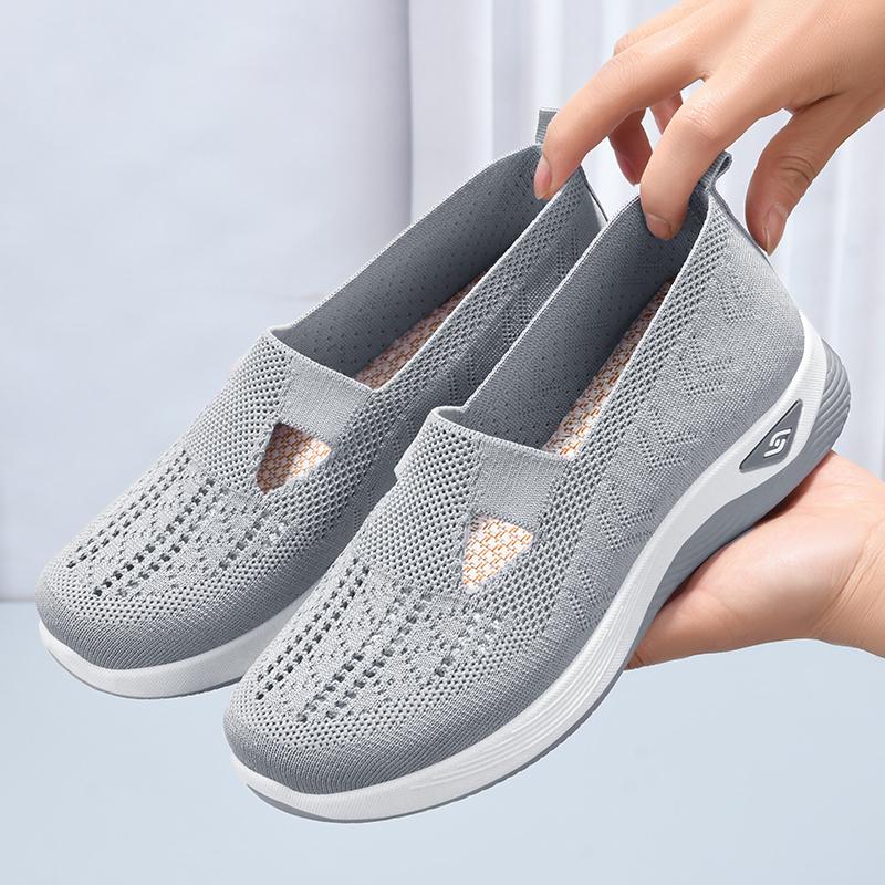 Fashion New Popular Women's Shoes Summer Casual Sneakers Breathable Mesh Chunky Sole Affordable Women's Vulcanize Shoes Zapatos Mujer