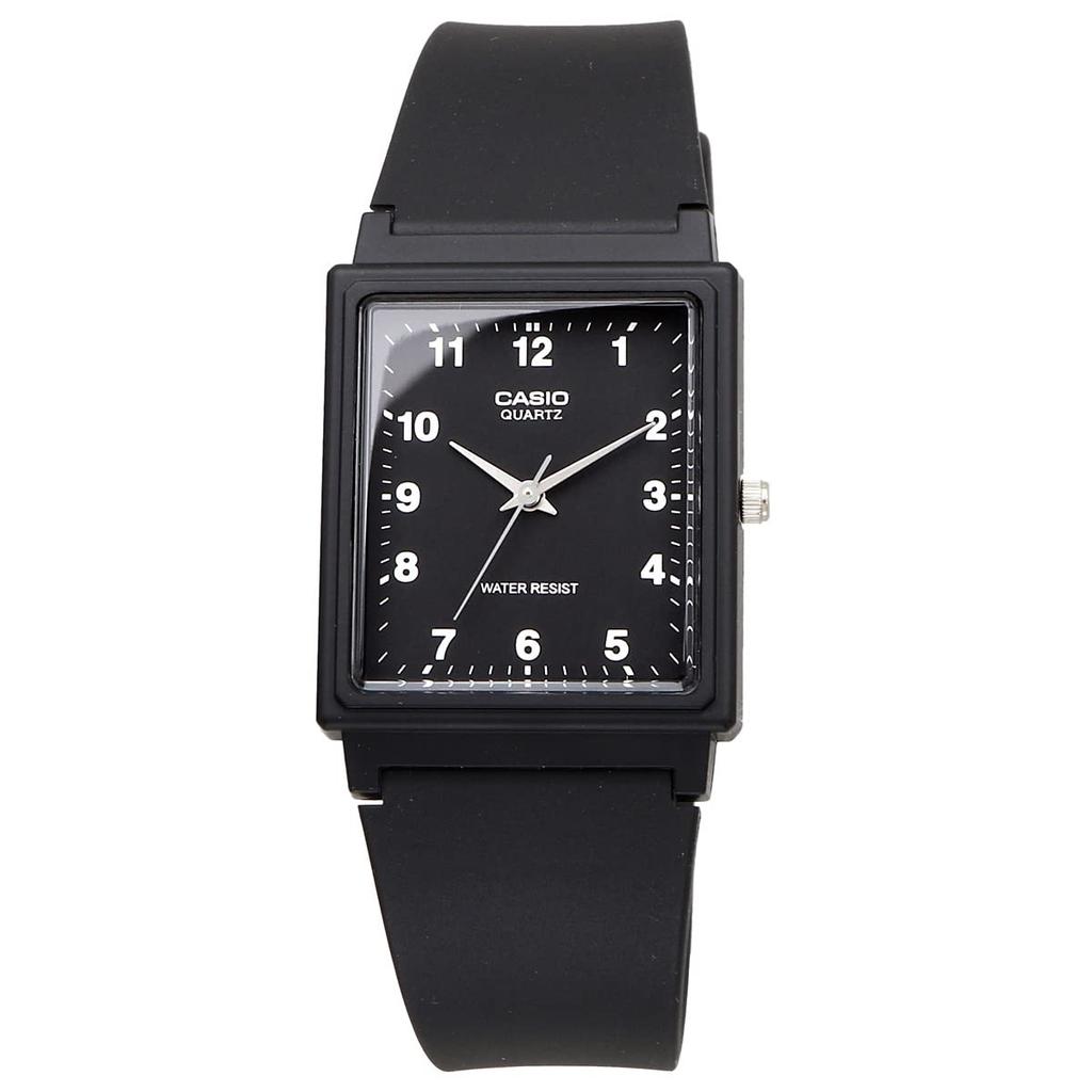 Casio Analog Watch with Urethane Strap and Rectangular Overseas Model MQ-27-1B Face, Unisex, (Used)