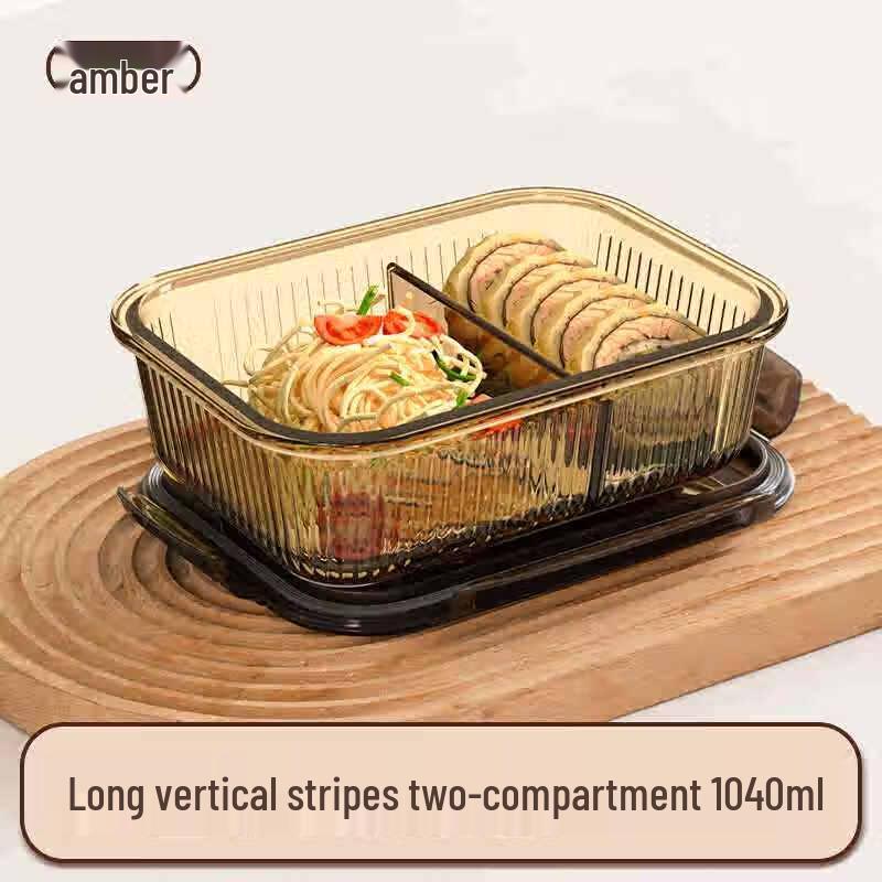 Van Gogh Rectangular Glass Food Storage Container