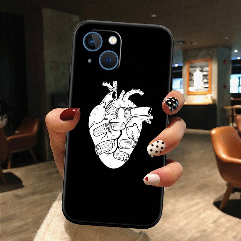 Calm Heart Art New High-End Shell Phone Case for Redmi Note 8 9 Pro Max 9S 9T 9C NFC 8T 8A 10A A4