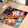 1pc Office Printed Area Carpet, Futurama Cartoon Crew Rug, Home Sofa Chair Mat For Christmas and Halloween Décor