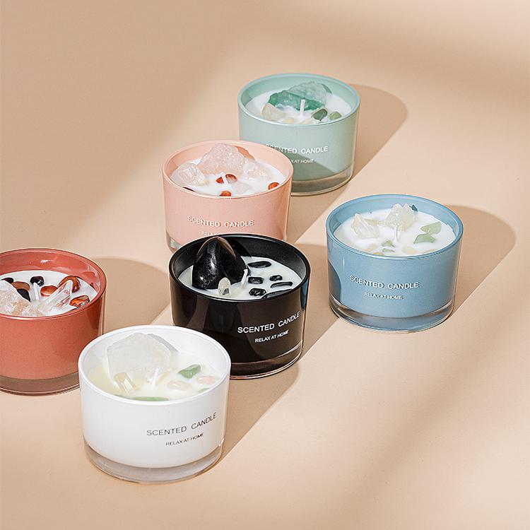 2022 New Custom Create Your Own Decoration Candle Fragrance for Party Small (3 -6 )&Lavender белый