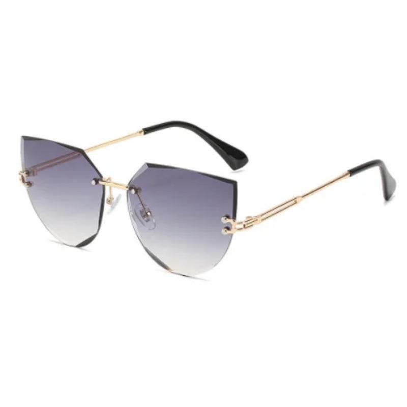 Cat Eye Women Sunglasses High Quality Black Transparent Female Sun Glasses