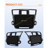 Hizpo Snapdragon AI for Toyota Highlander Kluger 2007 - 2013 Android Car Radio Multimedia Video Player GPS Navigation Intelligent Screen 4G Carplay