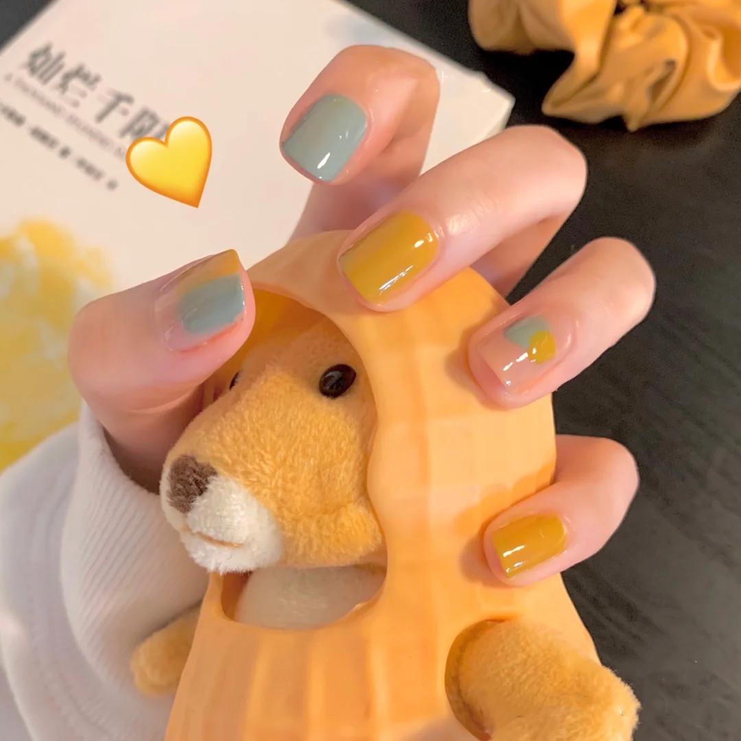 

Youduo Removable Press-On Nail Stickers for Girls