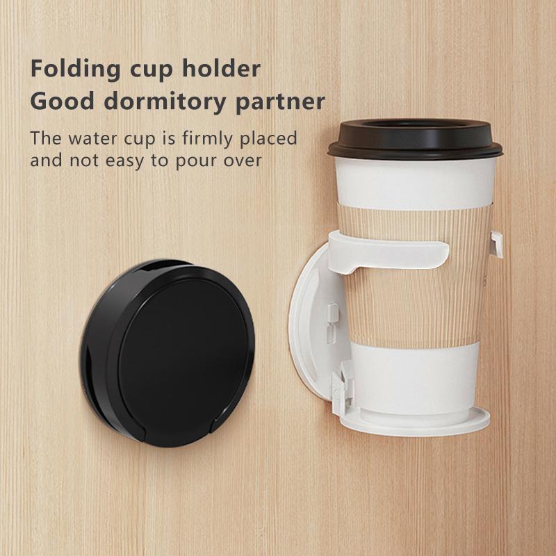 Office Desktop Storage With Fixed Cup Holder Cup Clip And Cup Tray