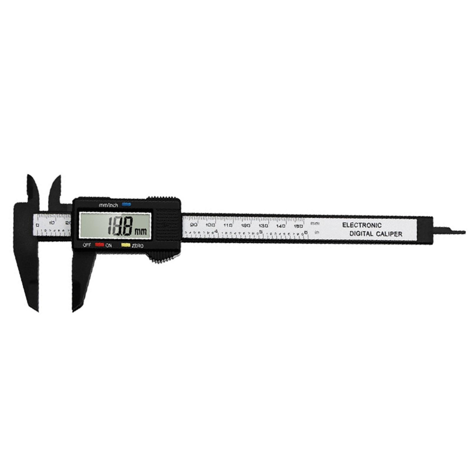 

Черный электрический штангенциркуль Digimatic со стабильным ЖК-дисплеем и четкими показаниями Простой высокопрочный электронный штангенциркуль